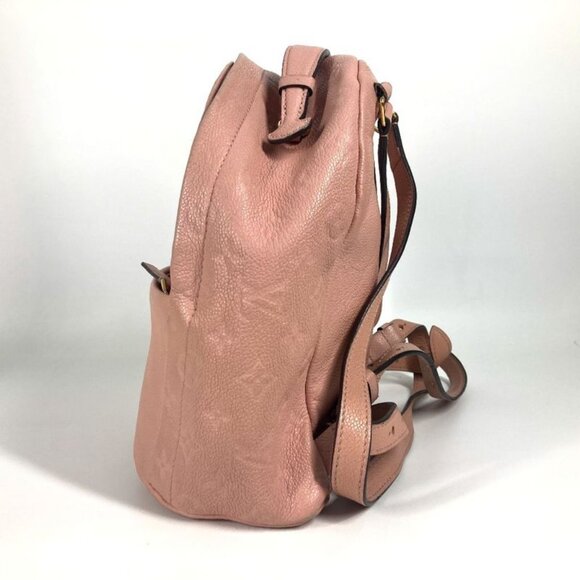 Louis Vuitton Backpack Sorbonne Monogram Empreinte Leather Pink